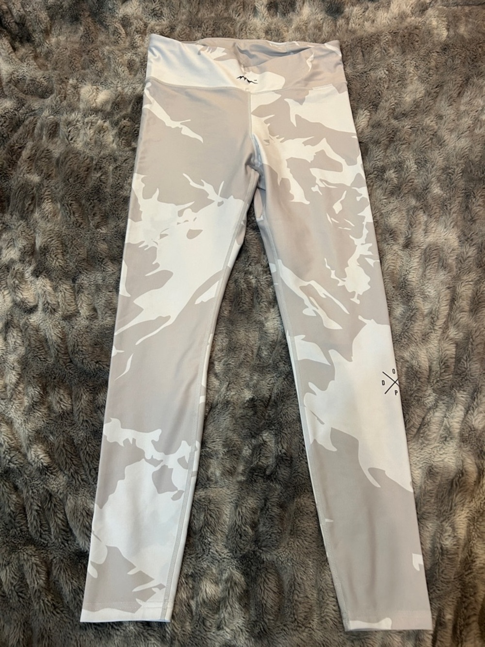Neutral Camouflage DOPE High-Waist Leggings